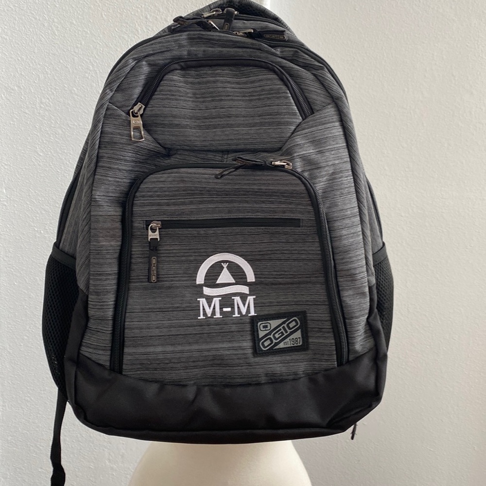 Ogio Grey Unisex Backpack‎